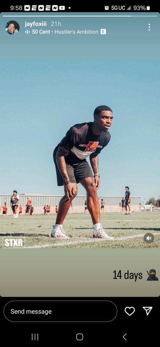 Joey Fox Sac CB. December Graduate and ready to go now. 772 361 3319. Plug and play Student-athlete!! 6'0 185. 10.1 100 METER!