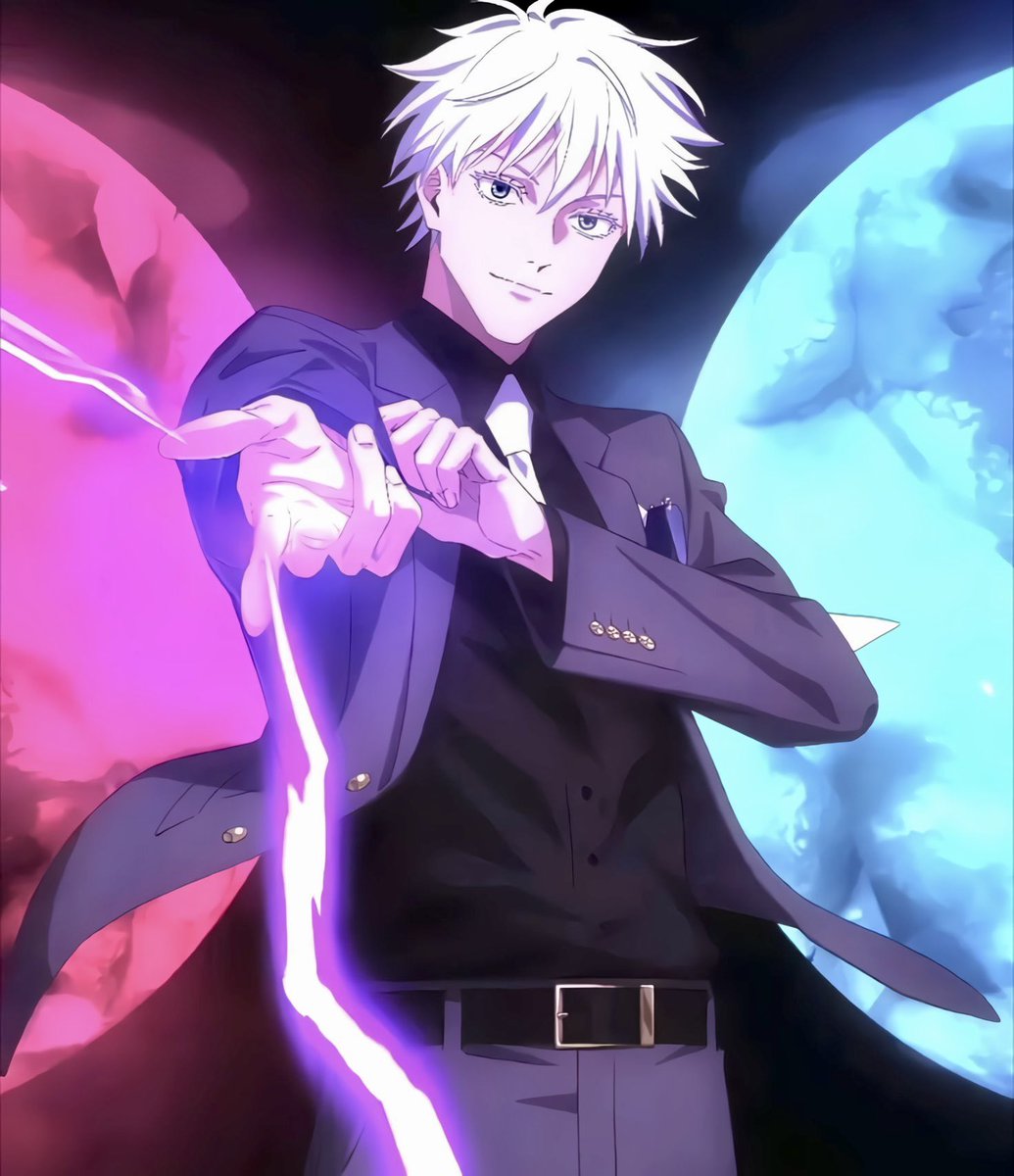 Go_Jover's tweet photo. Hollow Purple Gojo from PhanPara Game https://t.co/vOJBSAPOfS