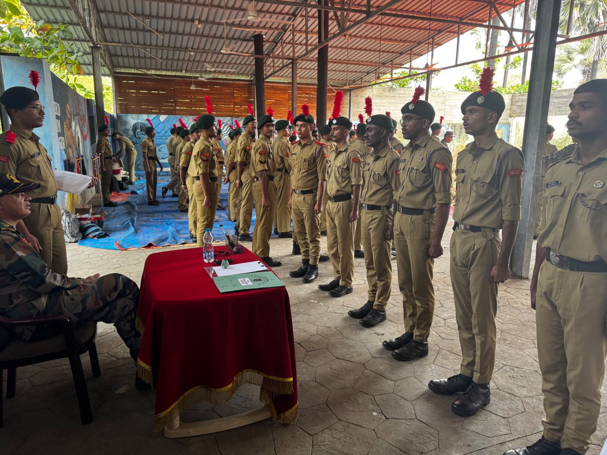 NCC_IIT_Bombay's tweet photo. Jai hind!
Day 5 of CATC: 2 MAH Engr Regt cadets in action during their firing practice! Honing skills and pushing limits. #CATC #FiringPractice
@jaguarjessami
@RNawarkhele https://t.co/xrUHqc3gMs