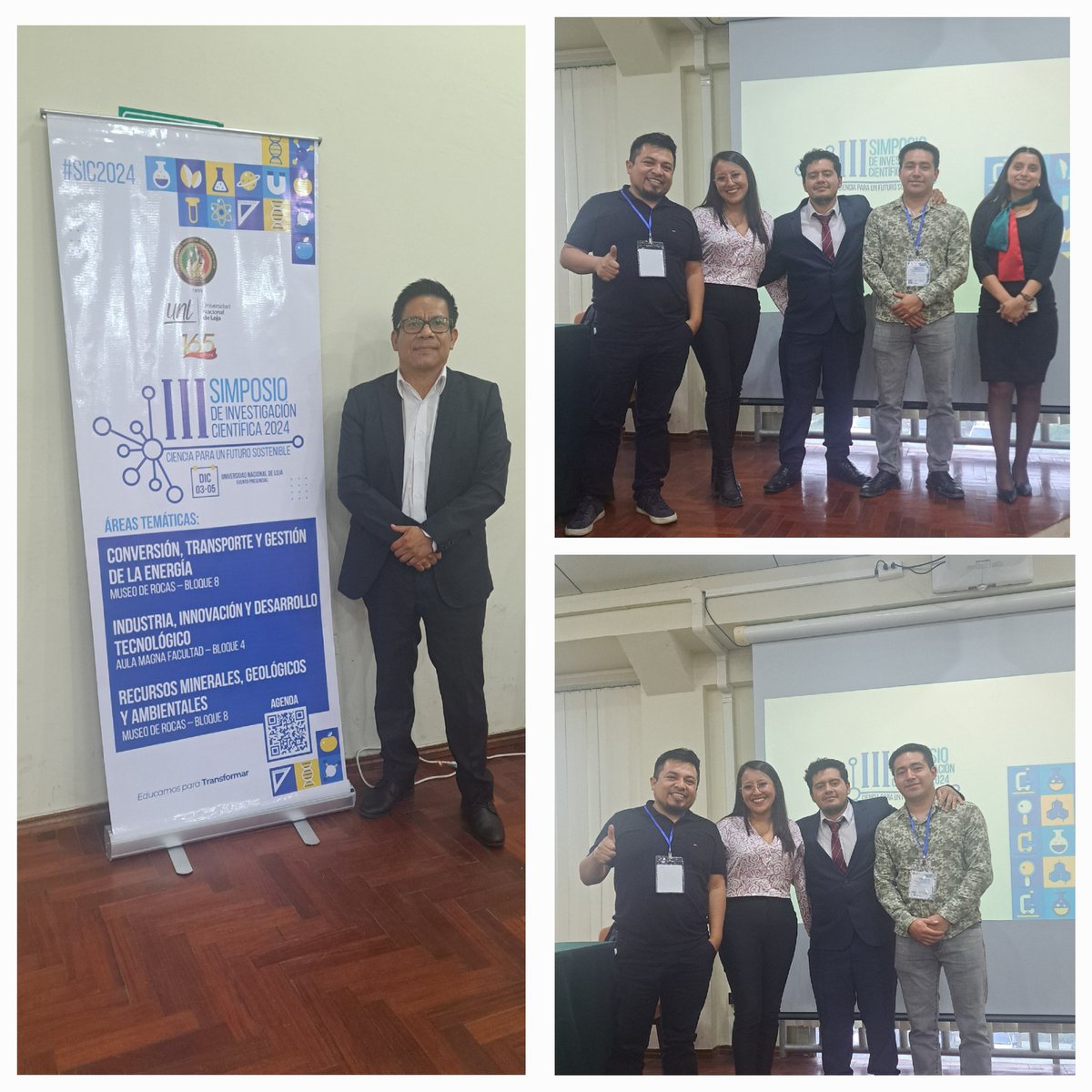 lachamba's tweet photo. 🌟 Este 3 de diciembre, se llevó a cabo la primera sesión del III Simposio de Investigación Científica durante la jornada de la tarde. 📚 Conferencias y ponencias destacaron el compromiso con un futuro sostenible. 💡🌍 @UNLoficial
#CienciaParaElFuturo #InnovaciónUNL #FEIRNNR https://t.co/1JDAQo3cTA