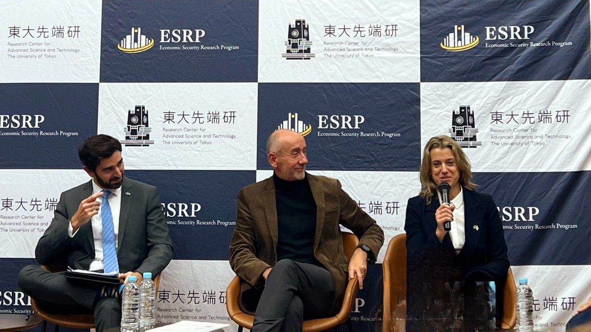 Grateful to speak again at the NATO-Japan symposium.
The Euro-Atlantic &amp; Indo-Pacific are facing shared challenges. 
Enhanced cooperation is key and our new 🇪🇺🇯🇵 Security and Defence partnership offers a useful framework to explore complementarities with NATO-Japan collaboration.