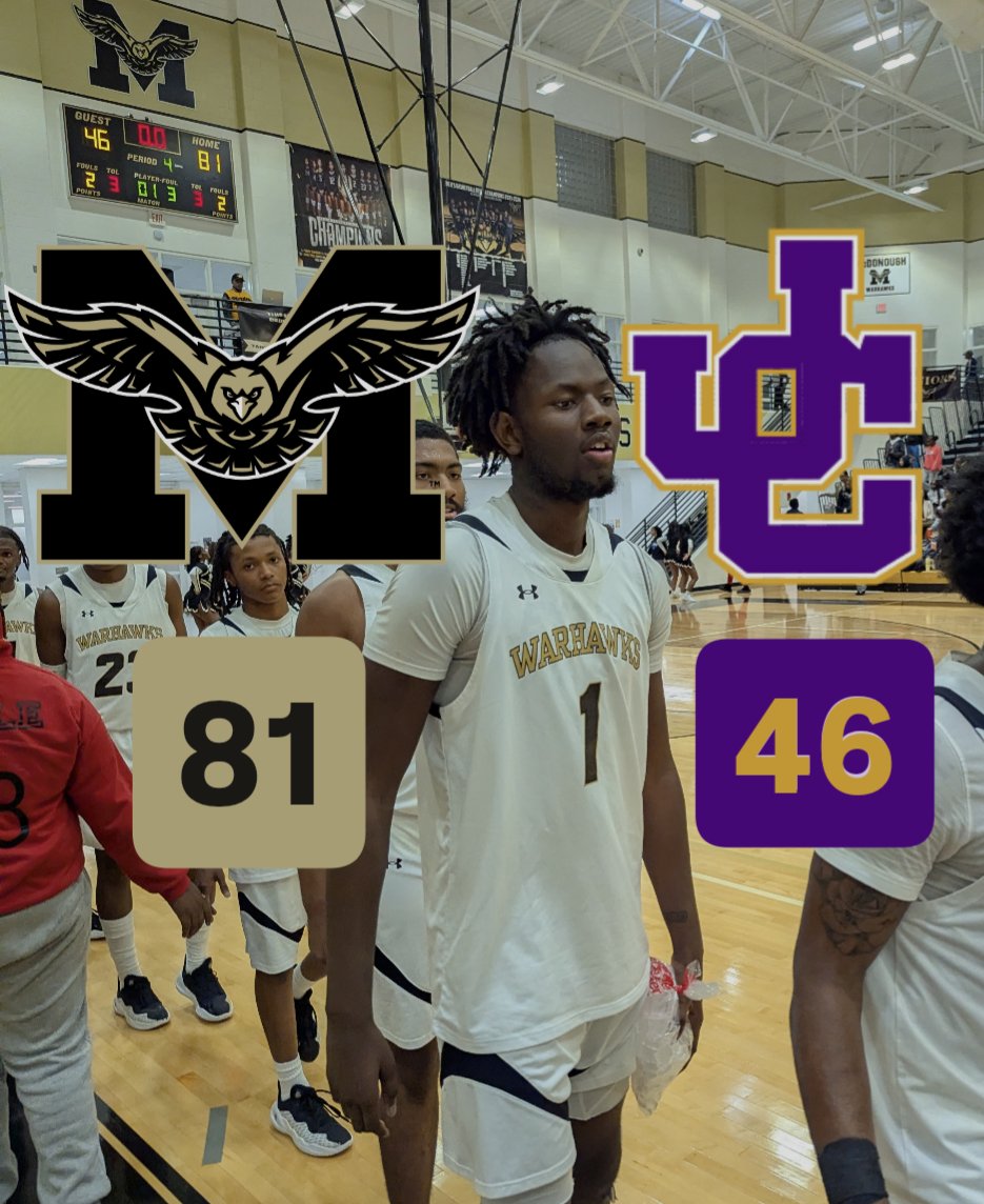 🏀Dominant 81-46 win vs. Jones County in our home opener tonight! Incredible crowd &amp; energy!

🎉TOP PERFORMERS🎉

🥇Zion Greene- 20pts, 5stl, 5rebs

🥈Zaiden Greene- 18pts, 5rebs

🥉Vance Wilkerson- 13pts

🏅Thad Fambro- 10pts, 7blk

Be&gt;Yesterday

#StillWinning
#WarhawkPRIDE🦅