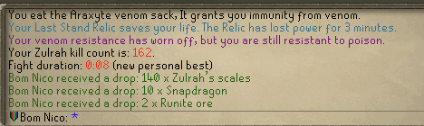 BomNico1's tweet photo. 8 second Zulrah in League😁#osrs https://t.co/LF211t0CDx