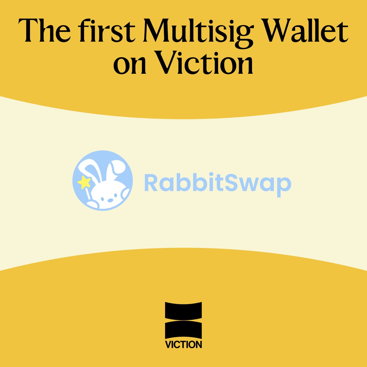 Level up your asset security with Viction’s first multisig wallet powered by <a href="/rabbitswapxyz/">RabbitSwap</a>!

🔐 Secure asset management
🤝 Seamless collaboration for teams &amp; DAOs
📂 Easy management for tokens &amp; NFTs

Explore now: vault.rabbitswap.xyz/welcome