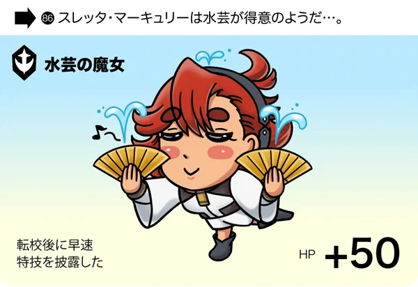 水星の魔女が話題なので
SDガンダム世代には懐かしい
カードダスパロディを再掲!! 