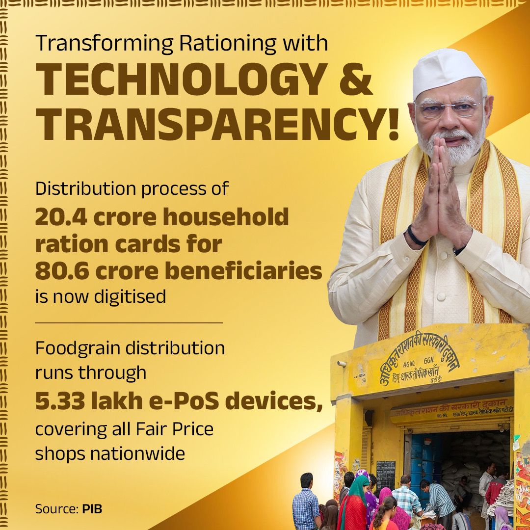 draslambjp's tweet image. Ensuring welfare schemes reach the right beneficiaries through technology and transparency.

#DigitalIndia 
#ModiKiGuarante