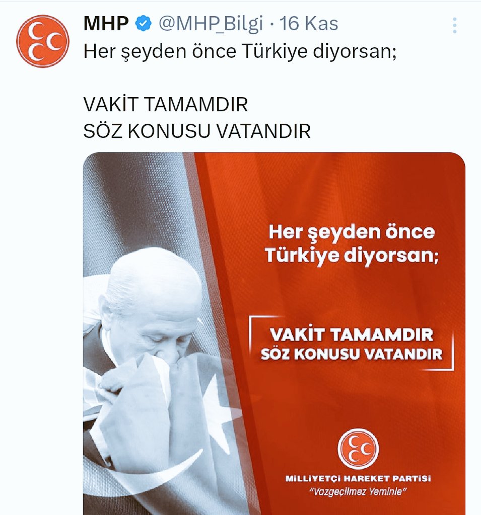 Perşembenin geleceği çarşambadan belli idi bir aydır bu tivitler iş olsun diye atılmadı