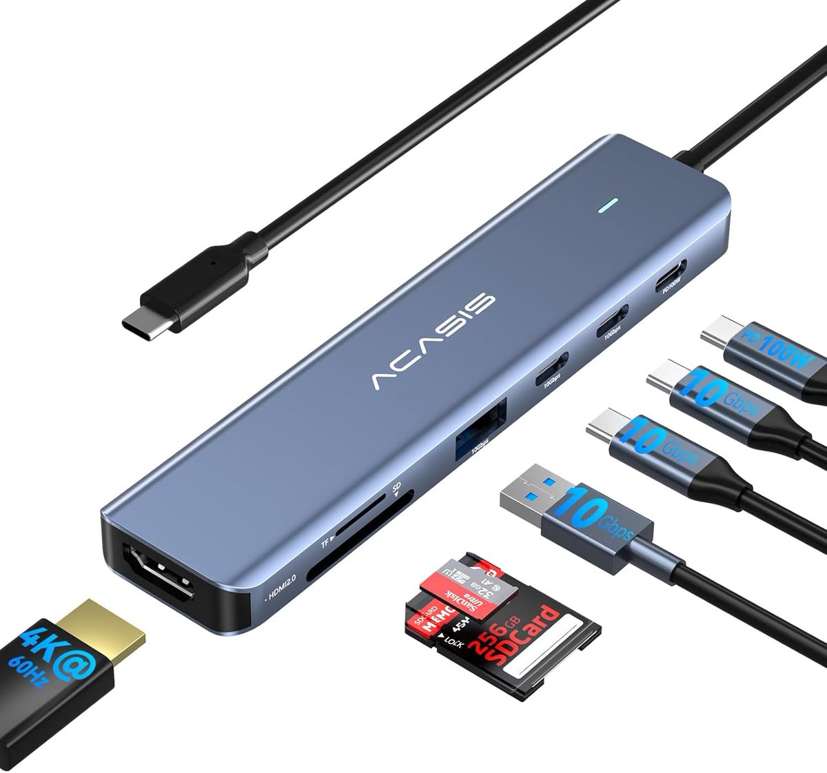 DealsHubz's tweet image. USB C Hub to HDMI,10Gbps USB C Hub Multiport Adapter with 4K@60HZ HDMI for $23.74

sovrn.co/cjwzeob

#Adapter #HDMI #Multiport
