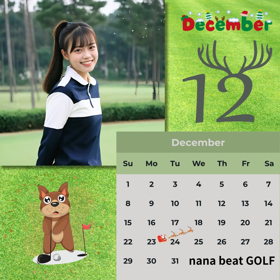 nanabeatgolf's tweet photo. Get ready to tee off in December! 🏌️‍♀️⛳️ New month, new challenges, and more unforgettable moments on the green. Let's make every swing count! 
#DecemberGolf #GolfLife #SwingIntoDecember
#ゴルフ #GOLF #nanabeatgolf
https://t.co/3YhEFbBa0n https://t.co/Lskw3eXu6b