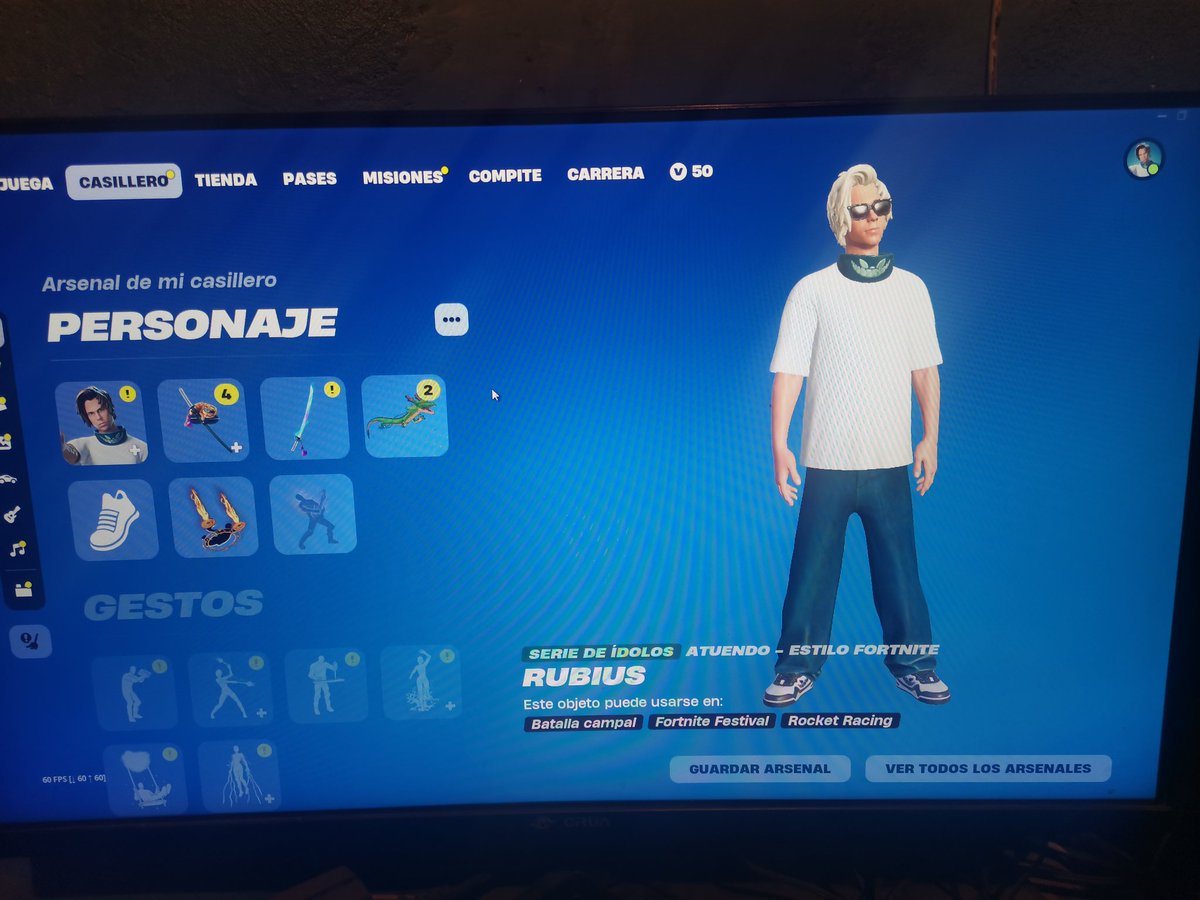 RD__Random's tweet image. Tarde pero sin sueño, y con el código Rubiuh en la tienda de #Fortnite @Rubiu5