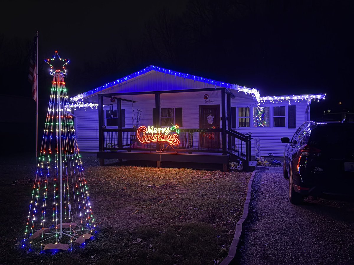 Starting look like Christmas, now just need some snow.