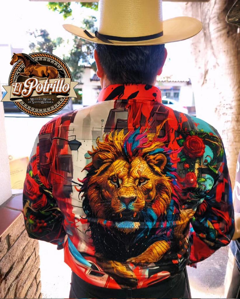 eLPotrilloWW's tweet photo. Camisa Fashion Leon con piedreria 

#chalinosanchez #corridos #banda #regionalmexicano #Musica https://t.co/YuIqTZOiXB