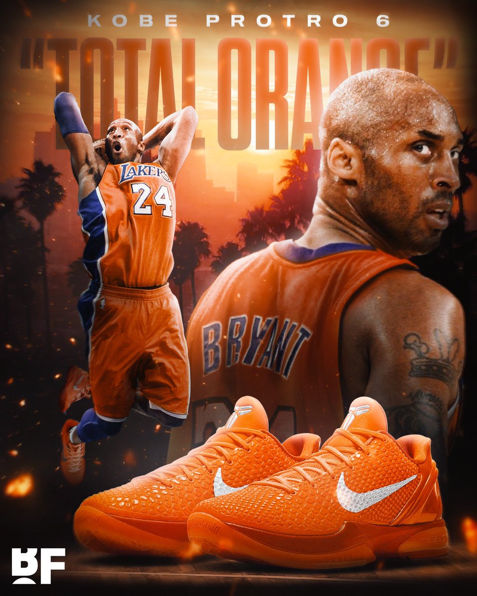 bballforever_'s tweet photo. The Kobe Bryant Protro 6 “Total Orange” set to land in Fall 2025 🥵🔥 https://t.co/5tYZPCLLre