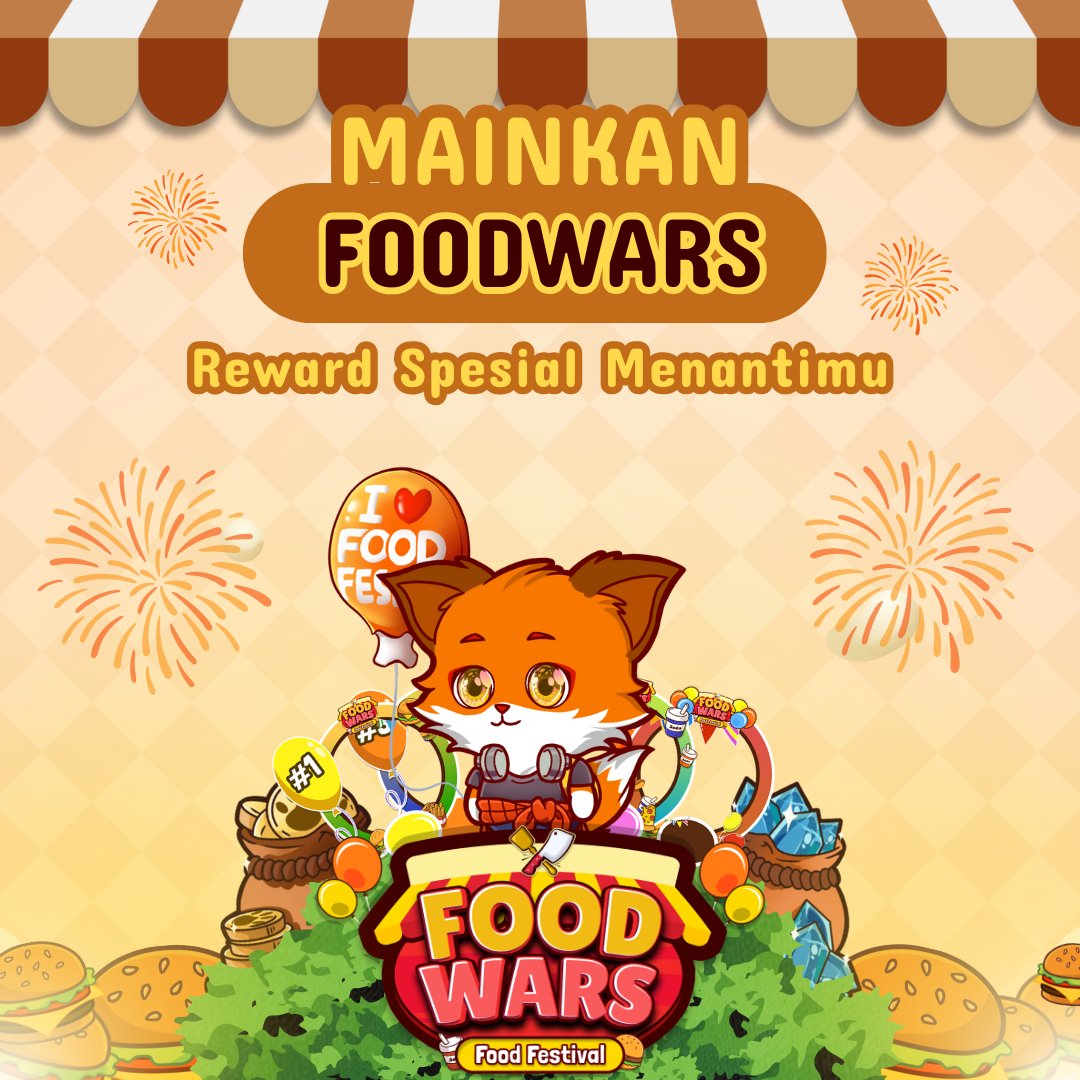 skypillarstudio's tweet photo. Sudah sampai mana perjalanan Food Wars kalian?

Ayo, kejar Leaderboard dan dapatkan hadiahnya!!

#Match3 #Treeky #CookingGame #FoodWars #foodfestival https://t.co/SLnYXfjQCG