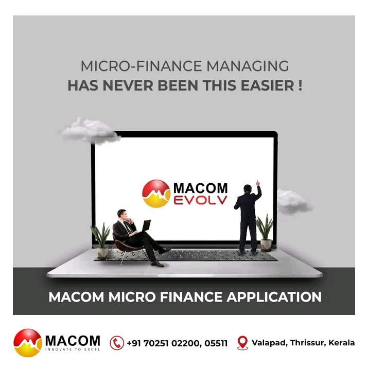 macomevolv's tweet image. Choose our Micro Finance Application - Micro Mirror, to manage your business activities efficiently with Fully digitalized process.

#microfinanceapp 
#microfinancecompany
#financemanagement #macom