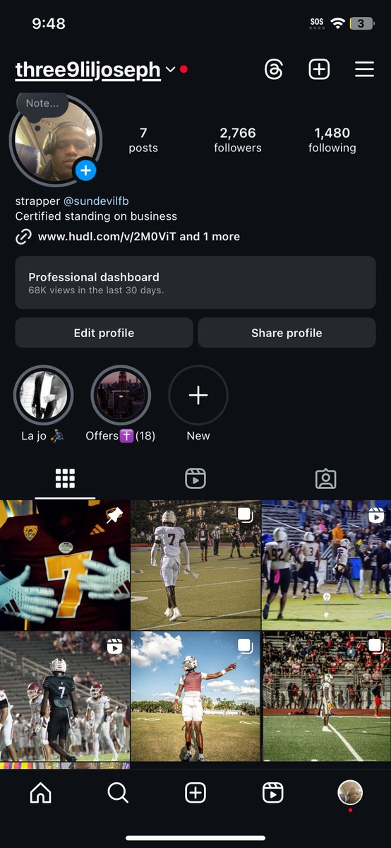 Sundevil fans help me get to 3K on my Instagram ! #forksup