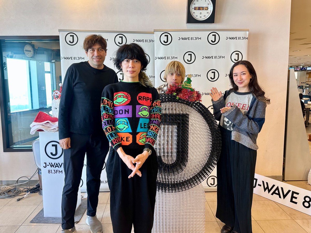 creephyp's tweet image. J-WAVE「STEP ONE」生出演 終了しました！
サッシャさん、ノイハウス萌菜さん、お聴きいただいた皆さん、ありがとうございました！
本日の放送はradikoのタイムフリーでお聴きいただけます。
#jwave #stepone813
radiko.jp/share/?sid=FMJ…