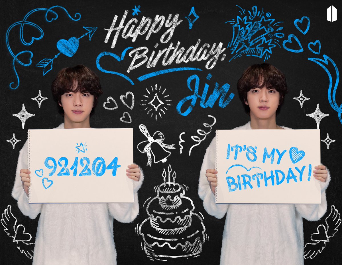 JMLOVEMODE's tweet photo. HAPPY #JIN DAY! https://t.co/6qtmBY3hHX