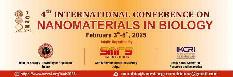 For 4th International Conference on Nanomaterials in Biology (ICNB 2025), last date for receiving the contribution has been extended till 20 December 2024. For details, visit smrsi.org/icnb2025