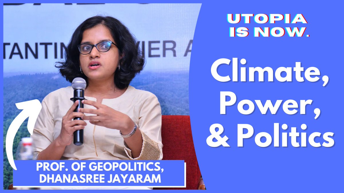 🌏Utopia Is Now🌏 (@utopiaisnow) on Twitter photo 🚨 New Podcast Alert 🚨
Featuring <a href="/dhanasreej/">Dhanasree Jayaram, PhD</a>, Assistant Professor of Geopolitics at <a href="/MAHE_Manipal/">Manipal Academy of Higher Education</a>.
We explore the intersection of #geopolitics, national #security, and how #climatechange exacerbates global tensions and challenges.
Click the link in my bio to watch now. 🚨 New Podcast Alert 🚨
Featuring <a href="/dhanasreej/">Dhanasree Jayaram, PhD</a>, Assistant Professor of Geopolitics at <a href="/MAHE_Manipal/">Manipal Academy of Higher Education</a>.
We explore the intersection of #geopolitics, national #security, and how #climatechange exacerbates global tensions and challenges.
Click the link in my bio to watch now.
