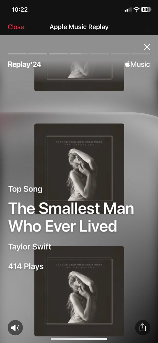 Pickelssanchez's tweet photo. #AppleMusicReplay #AppleMusicReplay2024 @taylorswift13 @taylornation13 https://t.co/GxLj47RWYM