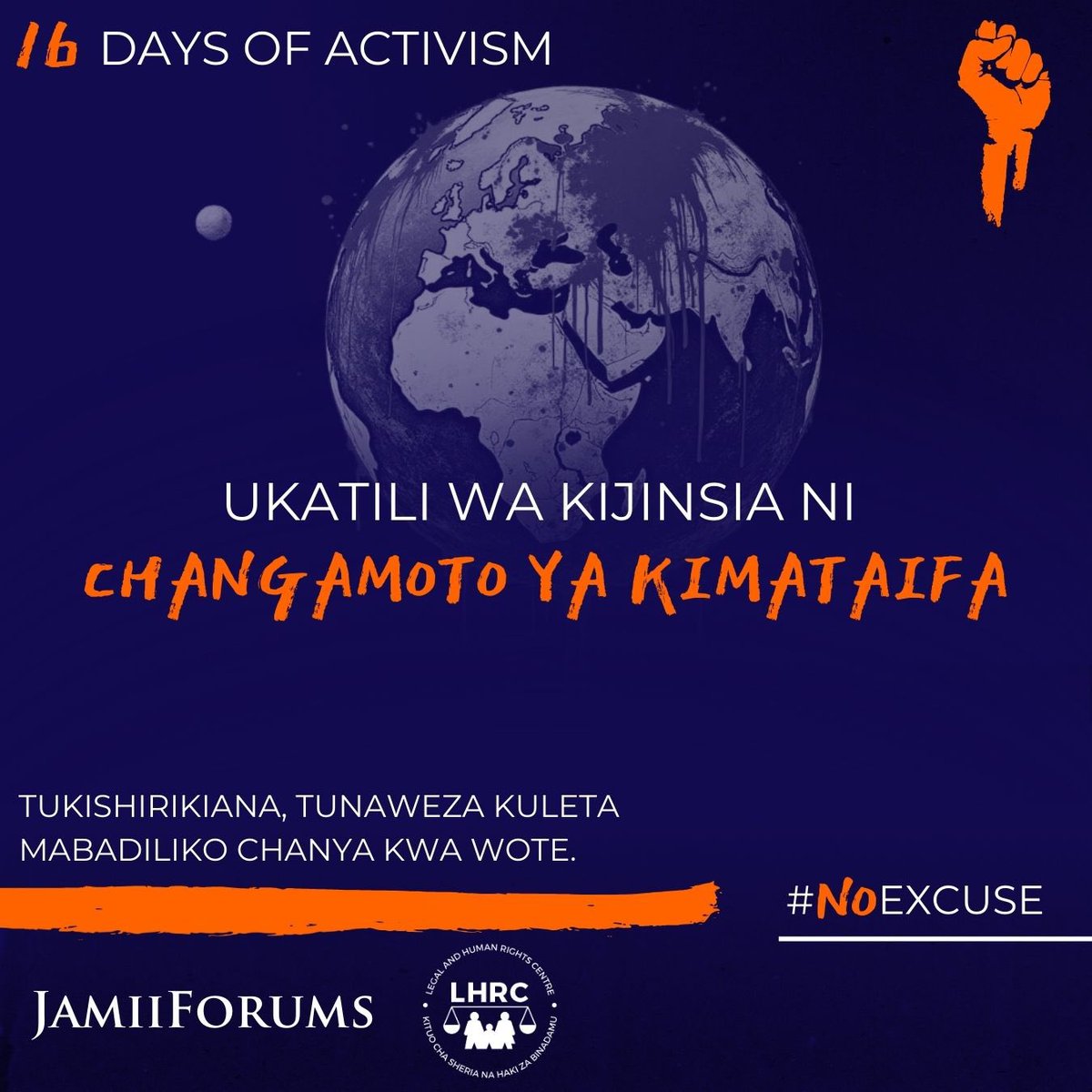JamiiForums's tweet photo. #JamiiForums #16DaysOfActivism24 #WomenRights #EndGBV #ProtectWomen #JFWomen #NoExcuse #PingaUkatiliMtandaoni https://t.co/F68OsDvEYd