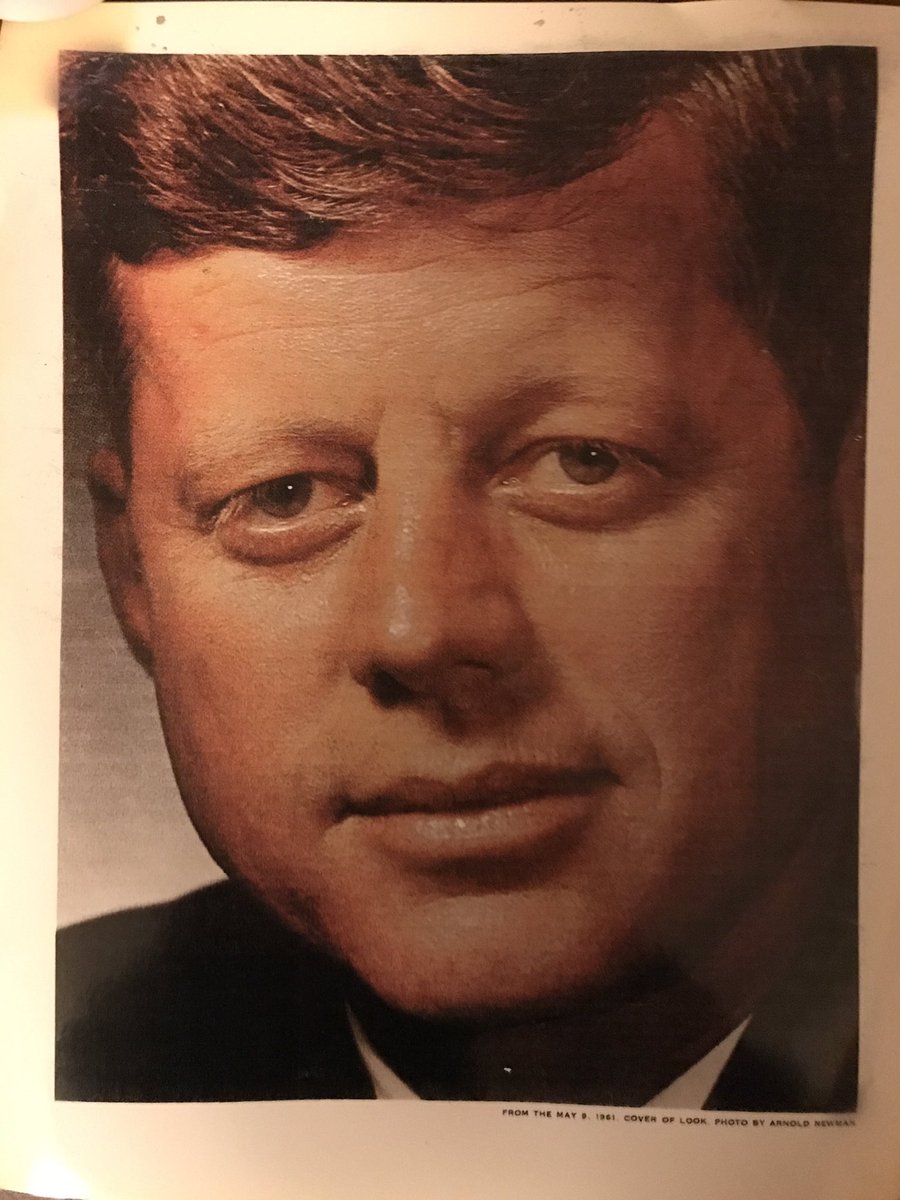 AlexandraHolzer's tweet photo. Upon moving some things around in my OG #HolzerFiles Basement — stumbled upon this. You just never know what you’ll find down there. 🤷🏻‍♀️

From the May 9th, 1961 Cover of Look.  📸  by Arnold Newman. 

#JFK 
#HansHolzer 
#Conspiracy or #Hiddenfacts 
#coverup https://t.co/wad7dPqrsB