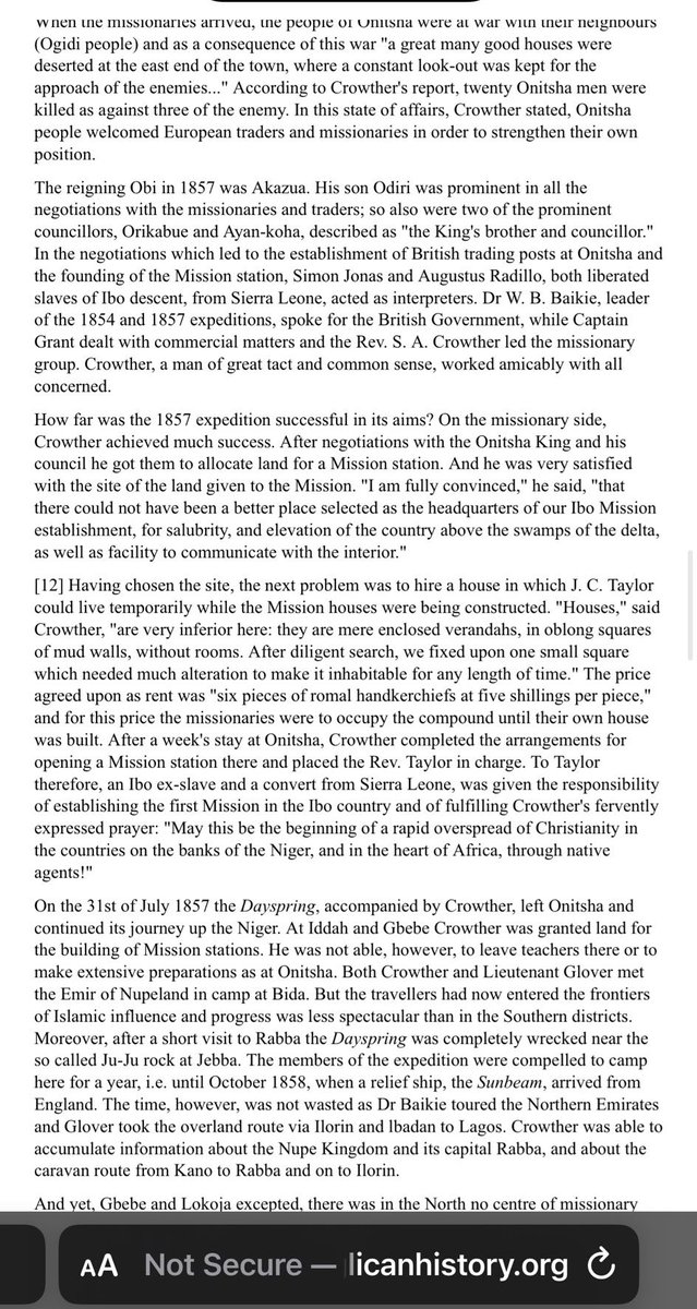 nzemmili's tweet photo. There’s a level of naivety laced with stupidity that I get from people like Ariyo here, and it is often funny cos they tend to write well, but empty. 

Crowther spent a week in Onitsha &amp; left for Nupeland not knowing Igbo. Simon Jonas wrote Igbo primer 1857. https://t.co/EByVp5x1J4