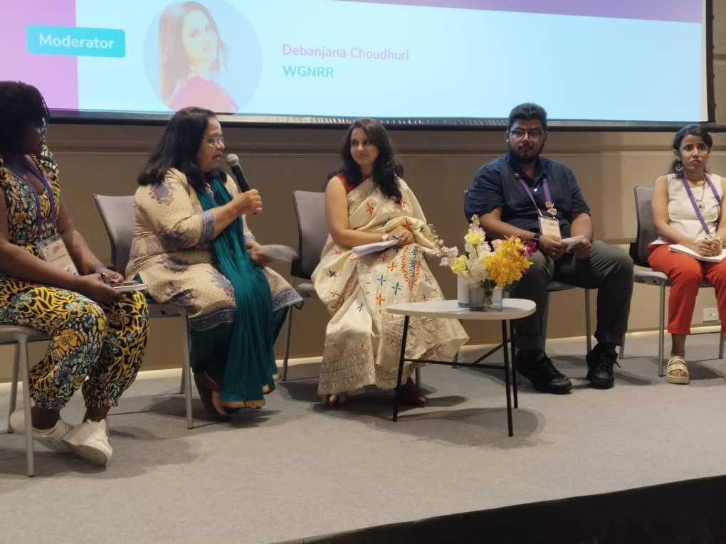 WGNRR's tweet photo. 🚀 We’re taking off! The #Kaleidoscope Initiative officially launched at the #AWIDForum2024 with our consortium partners @ARROW_Women , @GlobalFundWomen and @Mama Network. With country partners we outlined our bold vision for change. 🌍✨

Connect with us to know more! 💬💜 https://t.co/lJA18tkveP