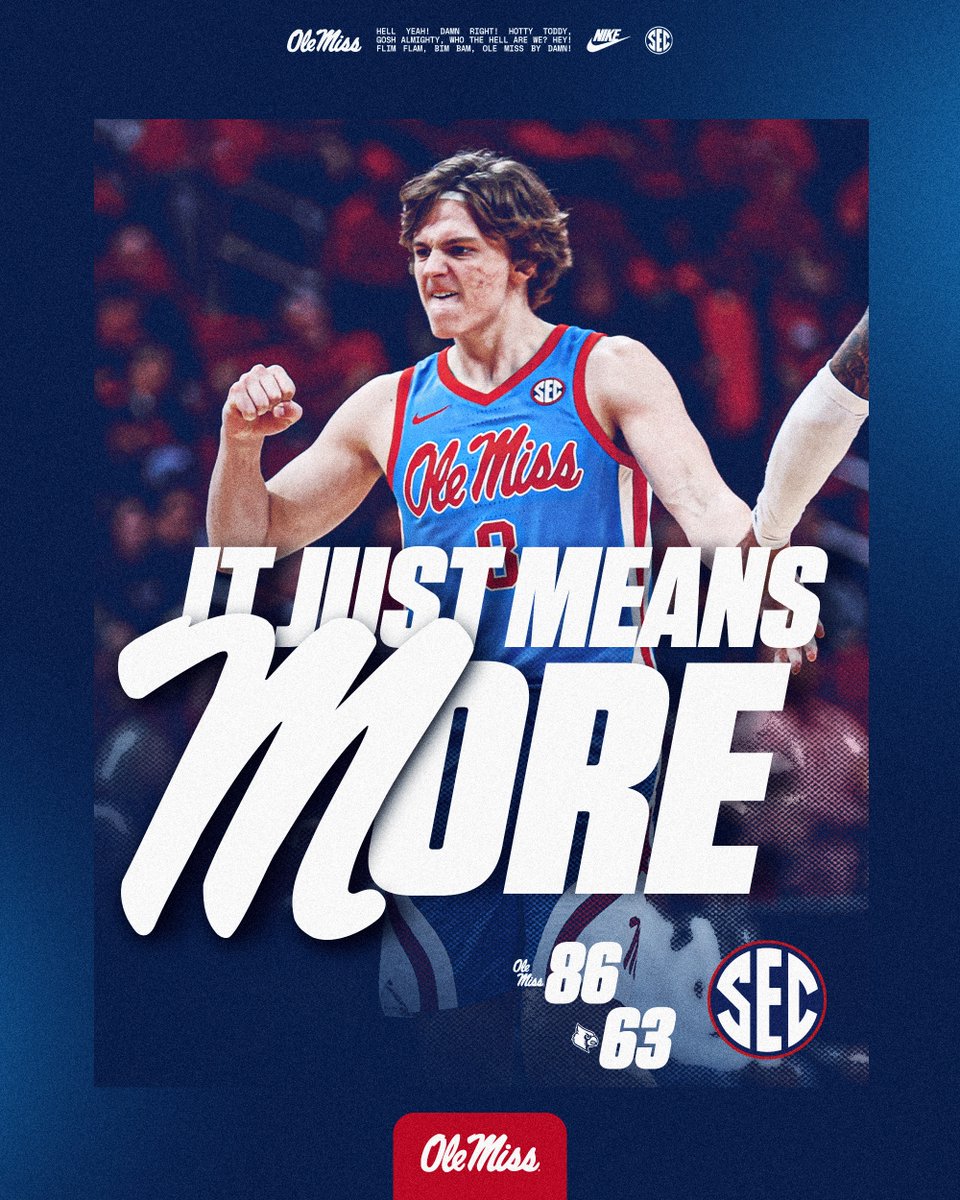 OleMissMBB's tweet photo. ‼️‼️‼️

#HottyToddy x #Culture https://t.co/y0ytp5M9oU