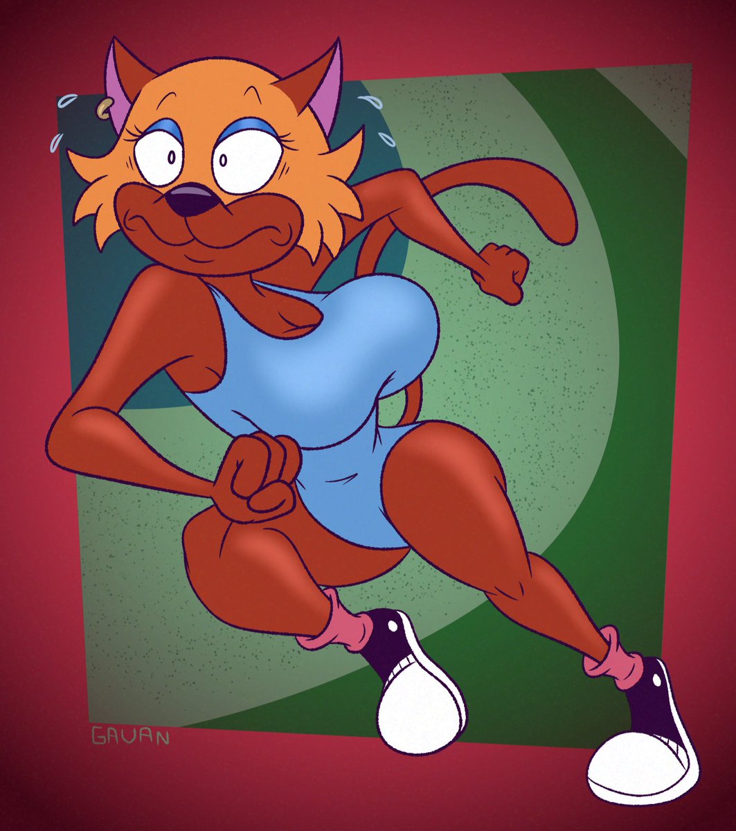 GavanZude's tweet photo. She-Lion's still trying her best to get that blood pumpin', but I think she might be at her limit... "Special" version linked in the post down below.
#KiddVideo https://t.co/F6QAEiESYn