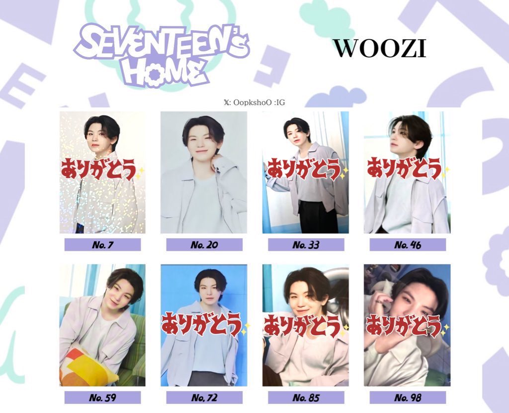 u__17uu's tweet photo. SEVENTEEN セブチ HOMEトレカ 交換 

【譲】  写真1〜2枚目

【求】ウジ

纏めての方優先させて頂きます🙇‍♀️

郵送での交換をお願いいたします📮
お気軽にお声掛けください！ https://t.co/1gqtpFULuY