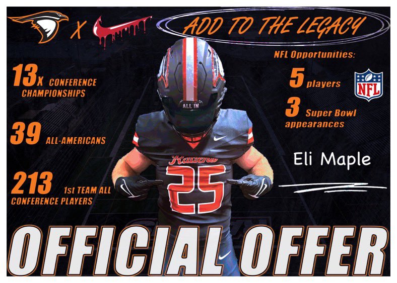 Blessed to have received my first offer from Anderson University <a href="/coachmonty11/">Coach Monty</a> <a href="/RB25HUD/">Rashad Barksdale</a> <a href="/coach_cladams/">Clay Adams</a> <a href="/coach_codd/">Jonathan Coddington</a> <a href="/AUFootball__/">Anderson University Football</a>