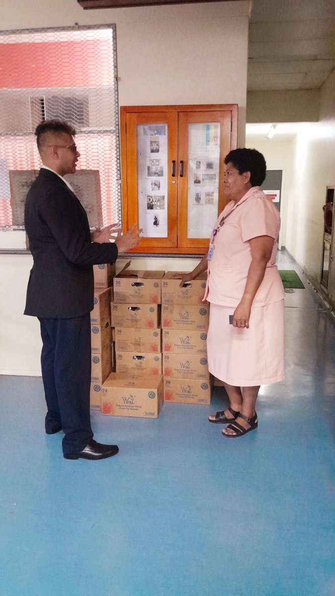 Wai_Fj's tweet photo. Wai Fiji Donates Premium Drinking Water for Mothers at CWM Maternity Ward

Hundreds of mothers at the CWM Maternity Ward were left without access to clean drinking water yesterday following a water disruption.

#Wai #Fiji #TeamFiji https://t.co/mUkJ1H28AU