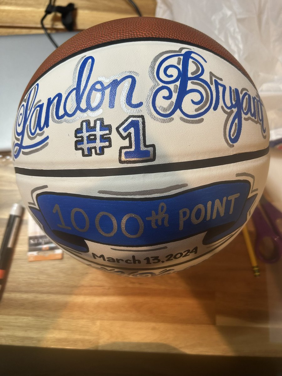 LaVergneHSBasketball (@lhs_basketball) on Twitter photo Another tough game against the State Champs. Came up short in Overtime with a score of 47-41. Have to find a way to finish games against great teams.
<a href="/Sherrmannn/">Steven Sherman</a> 13p
<a href="/TheLandonBryant/">Landon Bryant</a> 10p
<a href="/TheLandonBryant/">Landon Bryant</a> received his 1k ball tonight. Another tough game against the State Champs. Came up short in Overtime with a score of 47-41. Have to find a way to finish games against great teams.
<a href="/Sherrmannn/">Steven Sherman</a> 13p
<a href="/TheLandonBryant/">Landon Bryant</a> 10p
<a href="/TheLandonBryant/">Landon Bryant</a> received his 1k ball tonight.