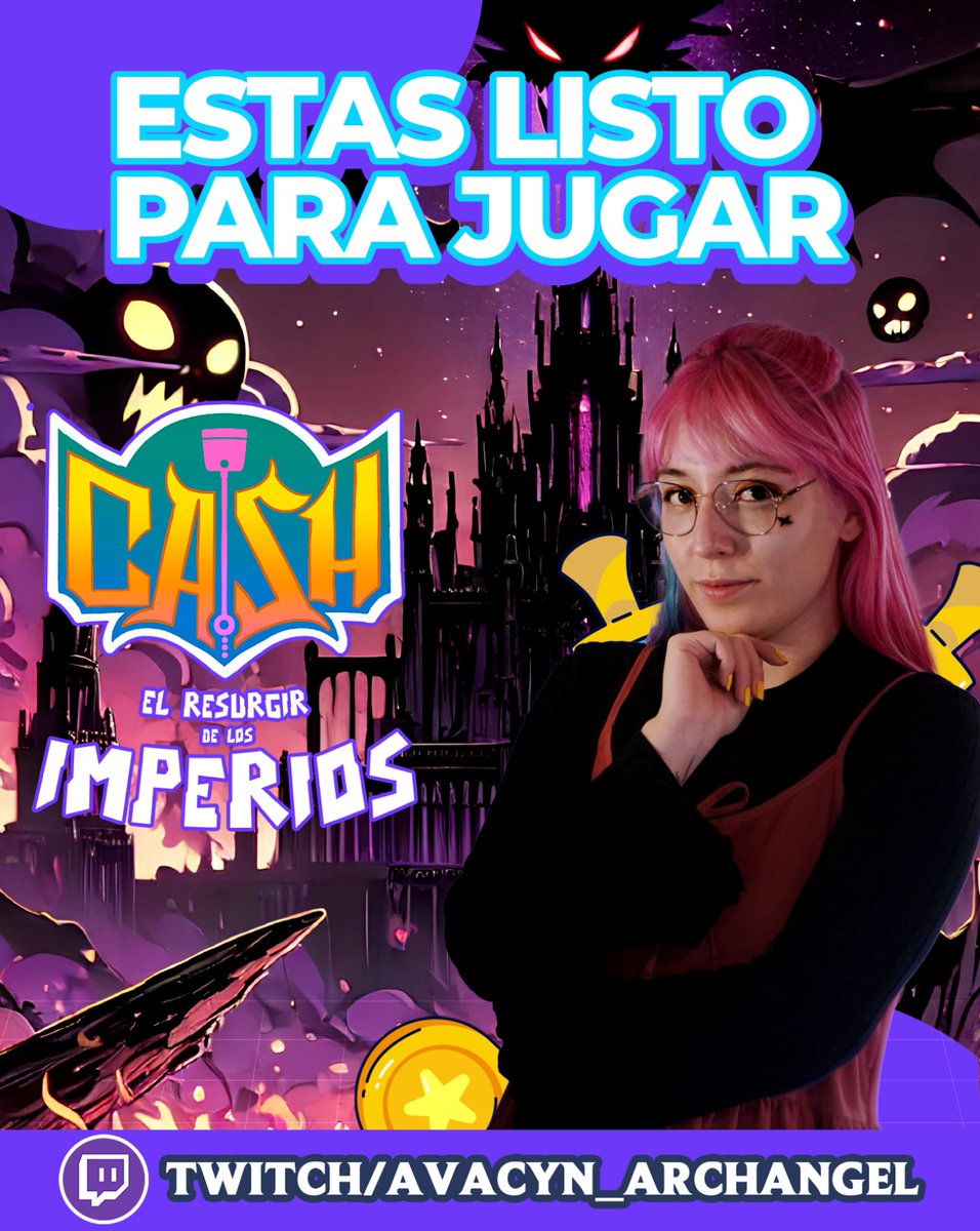 Amigos, me invitaron a probar el juego Cash: El resurgir de los imperios. Es un bonito juego hecho en COLOMBIA! que ademas tiene un componente social. 

Lo estare probando Este jueves 5 de diciembre a las 7:00 PM, habran sorpresas para los que se pasen al stream ♥