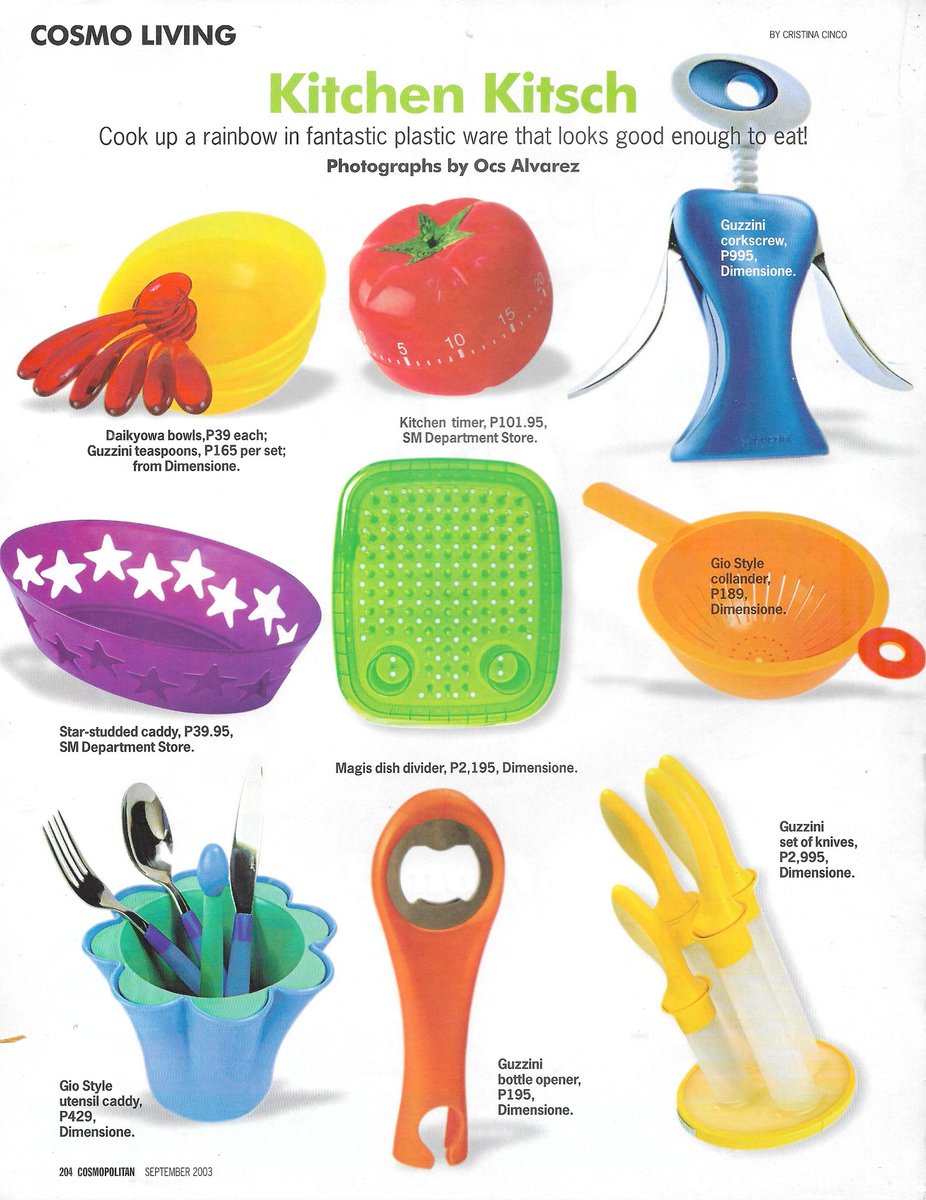 i love how everything was so imac g3 cool (cosmopolitan, 2002-2003)