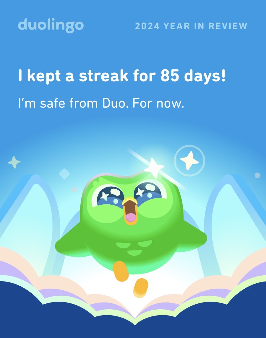 Are you safe from Duo this year? #Duolingo365