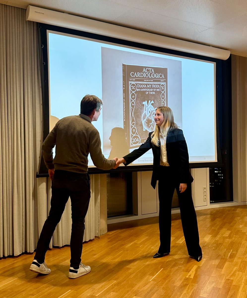 RigsHeart 🫀🚨 (@rigsheart) on Twitter photo Congratulations to
<a href="/DMFrodi/">Diana My Frodi</a> on successfully defending her PhD yesterday! 👏👏👏
With focus on predicting #icd shock therapy ⚡️ and the potential of #DiGiTALhealth
<a href="/SZDiederichsen/">Søren Zöga Diederichsen</a> <a href="/NRisum/">Niels Risum</a> <a href="/PeterKarl05/">Peter Karl Jacobsen</a>
Thanks to the assessment committee:
<a href="/JacobTfelt/">prof Jacob Tfelt-Hansen</a> <a href="/EmmaSvennberg/">Emma Svennberg</a> <a href="/RiahiSam/">Sam Riahi</a> Congratulations to
<a href="/DMFrodi/">Diana My Frodi</a> on successfully defending her PhD yesterday! 👏👏👏
With focus on predicting #icd shock therapy ⚡️ and the potential of #DiGiTALhealth
<a href="/SZDiederichsen/">Søren Zöga Diederichsen</a> <a href="/NRisum/">Niels Risum</a> <a href="/PeterKarl05/">Peter Karl Jacobsen</a>
Thanks to the assessment committee:
<a href="/JacobTfelt/">prof Jacob Tfelt-Hansen</a> <a href="/EmmaSvennberg/">Emma Svennberg</a> <a href="/RiahiSam/">Sam Riahi</a>