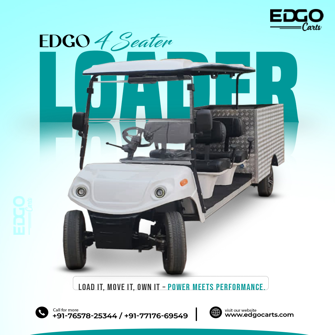 edgocarts's tweet photo. EDGO 4-Seater Loader! Load it, move it, own it – where power meets performance. 
#EdgoCarts #LoaderCart #4SeaterLoader #UtilityCart #ElectricVehicle #EcoFriendlyTransport #EfficientLoading #SustainableMobility #CartInnovation #ElectricMobility #SmartTransport #PowerAndPerformance https://t.co/2qaoPeT1ot