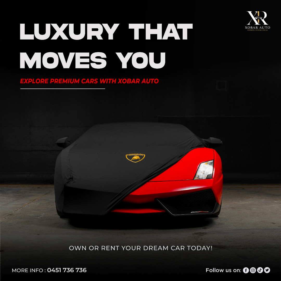 xobarauto's tweet photo. Ready to turn heads? 😎 Drive the car you’ve always dreamed of — available for sale or rent at XOBAR AUTO. 🚗✨

Luxury, power, and style are just a call away. 📞 0451 736 736

#DriveYourDream #LuxuryOnWheels #XobarAuto #OwnTheRoad #MelbourneLuxuryCars https://t.co/mUQN5gOBR2