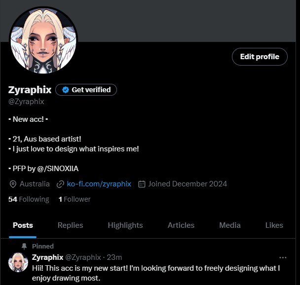 New acc has been started! :3 follow if you like, this one is going to be an archive eventually!