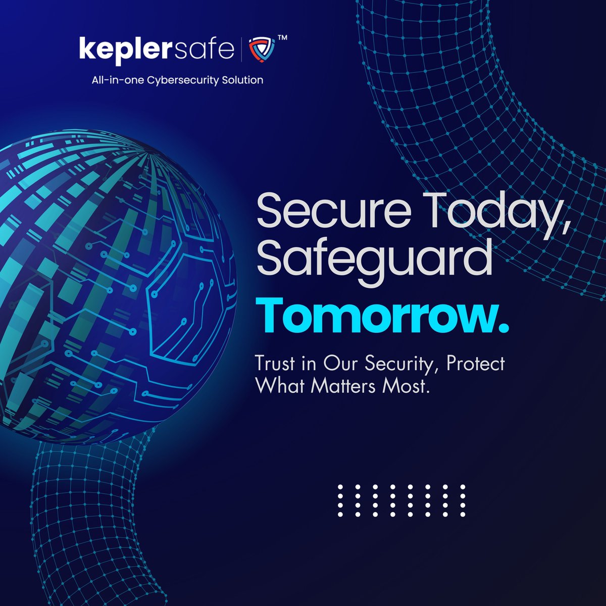 goKeplerSafe's tweet photo. Tomorrow starts with the decisions you make today. Choose trusted cybersecurity with Keplersafe. 🔒 Empowering your digital safety.

#cybersecuritysolutions #keplersafe #DigitalSafety #dataprotection #FutureReady #staycybersafe #BusinessSecurity https://t.co/p3Spflup9E