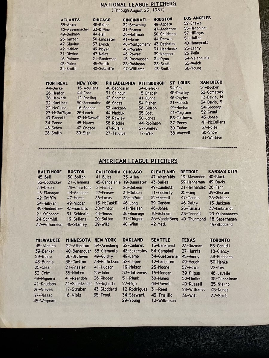 Terrance (@t44morgan) on Twitter photo ā¦<a href="/Plesac19/">Dan Plesac</a>ā© , from 1987. Your name is on the list. I hope that you will like see this paper. TM. Los Angeles ā¦<a href="/Plesac19/">Dan Plesac</a>ā© , from 1987. Your name is on the list. I hope that you will like see this paper. TM. Los Angeles