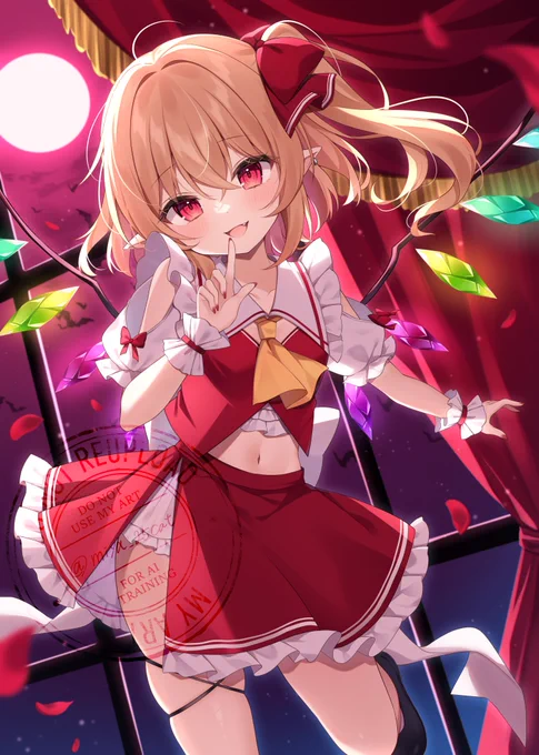 「ねぇ、もう1回あそぼ?」#東方Project 