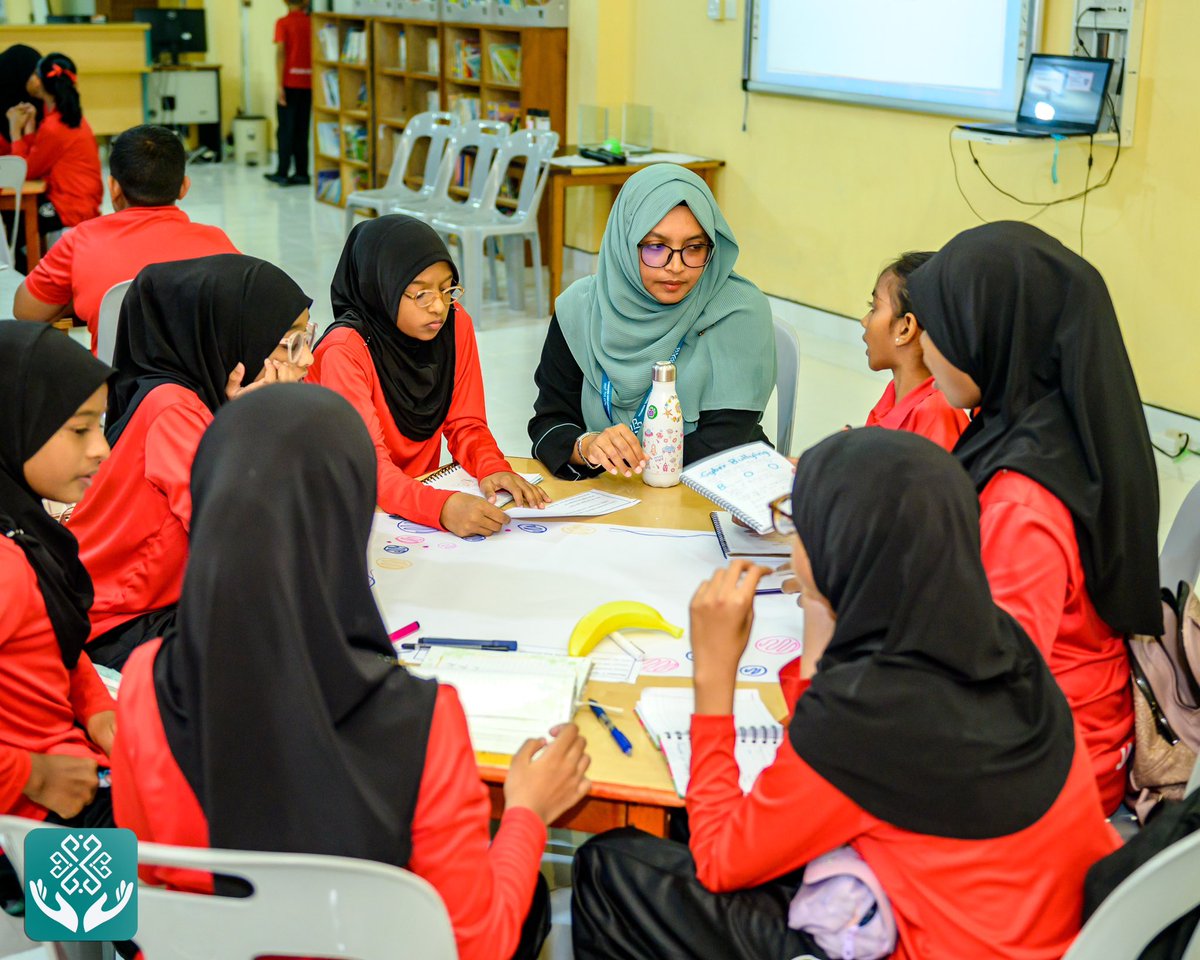 KRHmv's tweet photo. Psychological Associates, Ms. Sana Abdul Rahman, and Ms. Aroosha Abdul Rasheed, along with Counsellor Ms. Rahma Adam facilitated an interactive Bullying Awareness Session for the Grade 5 students of Jalaluddin School.

@MoHmv 
@governmentmv 
@presidencymv https://t.co/RX7oZlRGWq
