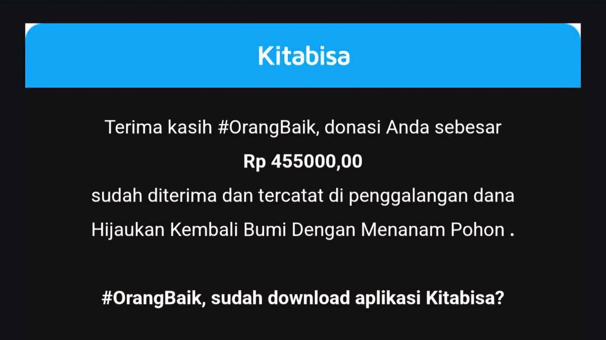 VtuberIDAwards's tweet photo. Seluruh donasi yang terkumpulkan melalui Trakteer kami, pada Awarding Ceremony #VTuberIDAwards2024 lalu, sudah kami salurkan melalui Kitabisa.

Sekali lagi, Terima Kasih atas dukungan kalian untuk #VTuberIDAwards dan seluruh #VTuberID 🔥

Pantengin terus untuk info terbaru 😋 https://t.co/2VxwoygMTG