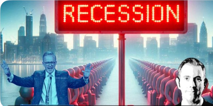 RositaDaz48's tweet image. Australia’s recession steepens and deepens!!

￼#LeithvanOnselen
Wednesday 4 December 2024

The Q3 national accounts for Australia were another shocker, with the economy growing by only 0.3% over the quarter and by 0.8% over the year.
This meant Australia’s per capita recession…