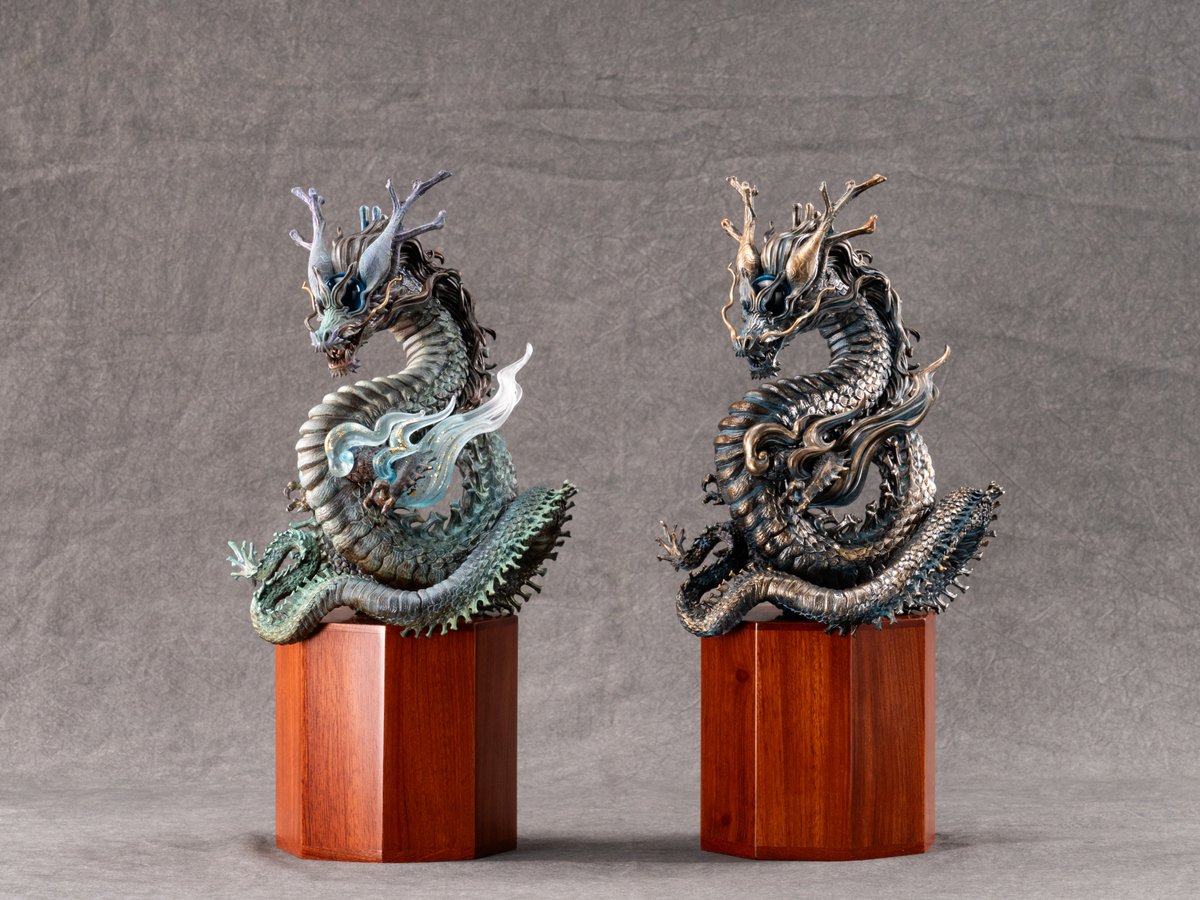 木彫 龍一対(2個セット) 楽天市場】【予約商品】 龍馬精神 木彫りドラゴン 置物 風水 立像 高級