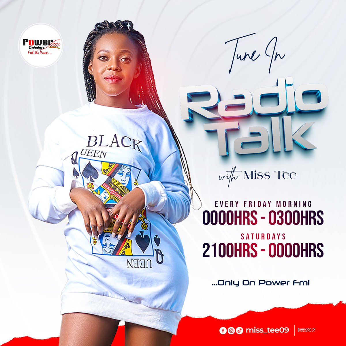 Kanje, did I tell you guys that I've moved from Khulumani FM to Power FM Zimbabwe?
Well, I have. Ngcela linglalele🙏🏾🙏🏾
And for all the artists with dope music, please email your radio edits to missteeonpowerfm@zohomail.com 

**For these blessings and more, Lord I thank you. 🙏🏾🙏🏾